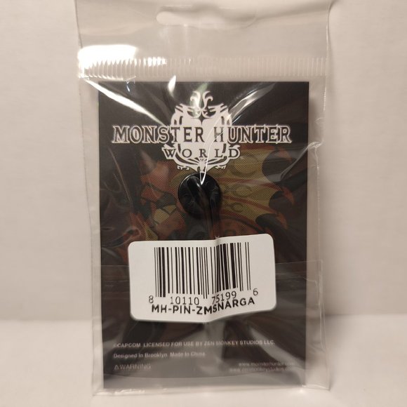 Monster Hunter World Nargacuga Limited Edition Pin - Picture 2 of 3